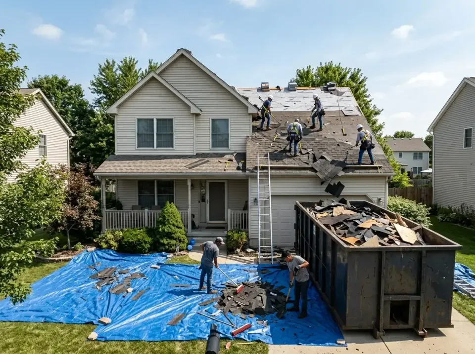 roof-replacement-debris-remova-004 — frequently asked questions, Cheapest Dumpster Rentals in Indianola, IA